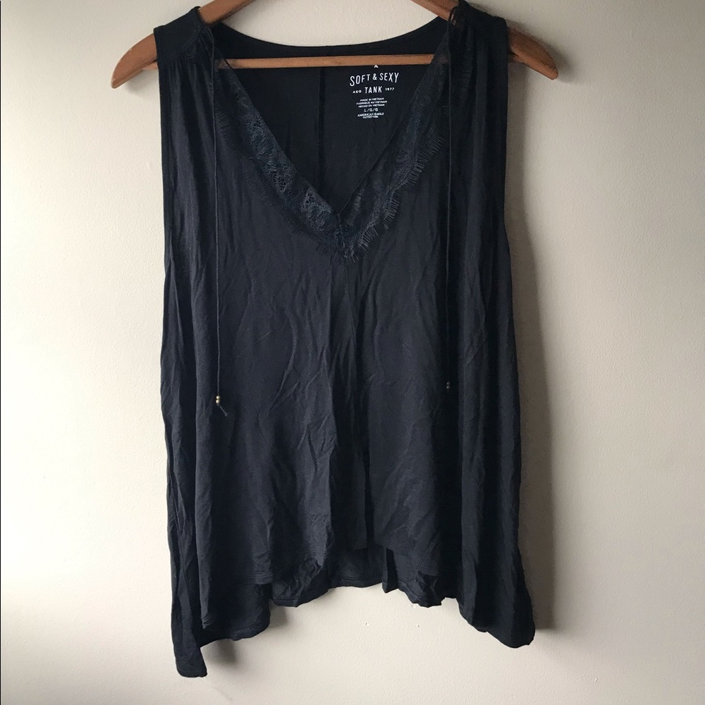 Soft and Sexy tank with lace